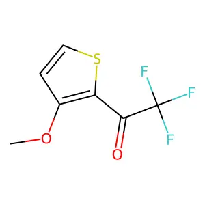 2,2,2-Trifluoro-1-(3-methoxythiophen-2-yl)ethanone structure