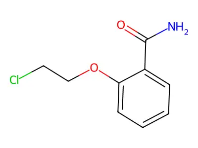 2-(2-Chloroethoxy)benzamide structure
