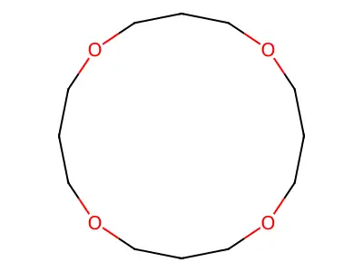 1,5,9,13-Tetraoxacyclohexadecane structure