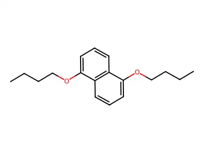 1,5-Dibutoxynaphthalene structure