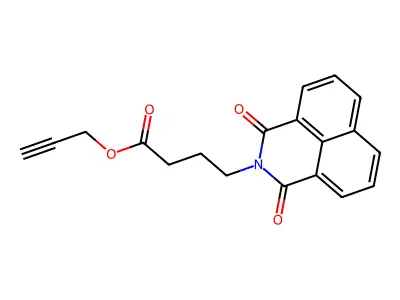 prop-2-yn-1-yl 4-(1,3-dioxo-1H-benzo[de]isoquinolin-2(3H)-yl)butanoate structure