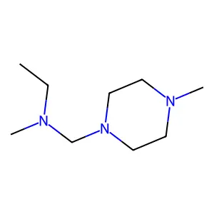 1-((Dimethylamino)ethyl)-4-methylpiperazine structure
