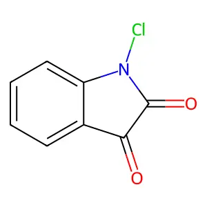 1-Chloro-2,3-indoledione structure