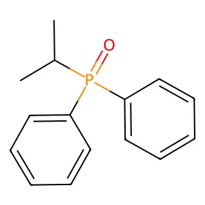 (1-Methylethyl)diphenylphosphine oxide structure
