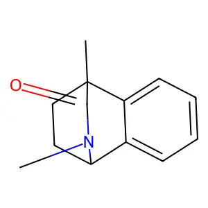 1,9-Dimethyl-9-azatricyclo[6.2.2.02,7]dodeca-2,4,6-trien-10-one structure