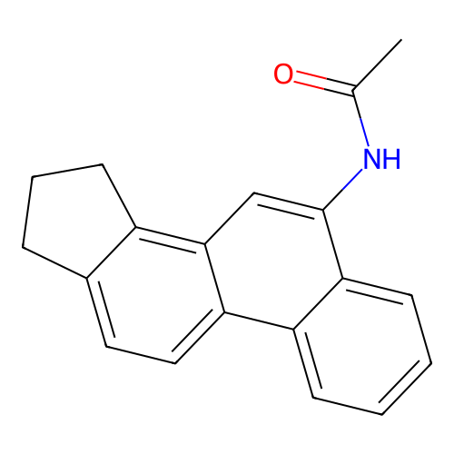 N-(16,17-Dihydro-15H-cyclopenta(a)phenanthren-6-yl)acetamide structure
