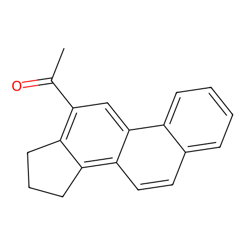 Ketone, 16,17-dihydro-15H-cyclopenta(a)phenanthren-12-yl methyl structure