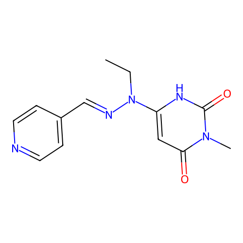 C13H15N5O2 structure