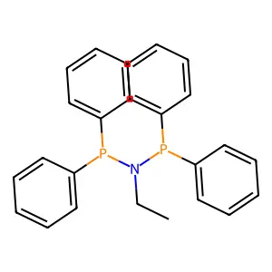 Phosphinous amide, N-(diphenylphosphino)-N-ethyl-P,P-diphenyl- structure