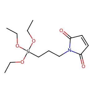 1H-Pyrrole-2,5-dione, 1-[3-(triethoxysilyl)propyl]- structure