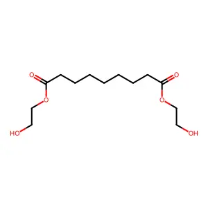 Bis(2-hydroxyethyl) azelate structure