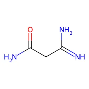 3-Amino-3-iminopropanamide structure