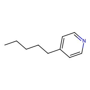 4-Pentylpyridine structure