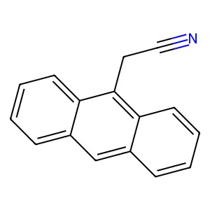 9-Anthraceneacetonitrile structure