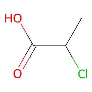 (S)-(-)-2-氯丙酸 structure
