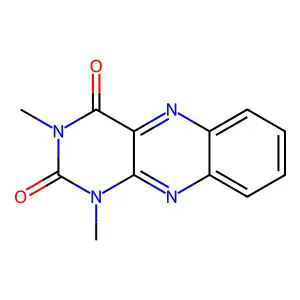 Alloxazine, 1,3-dimethyl- structure