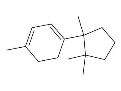 (-)-alpha-Cuprenene structure