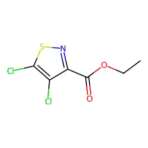 Ethyl 4,5-dichloroisothiazole-3-carboxylate structure