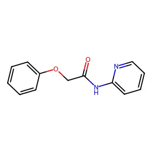 2-Phenoxy-N-(2-pyridinyl)acetamide structure