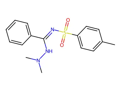 oxo[(Z)-phenylmethanhydrazonoylideneamino]-p-tolyl-lambda-sulfaniumolate structure