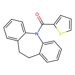 5-(2-Thienylcarbonyl)-10,11-dihydro-5H-dibenzo[b,f]azepine structure