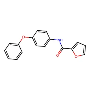 N-(4-phenoxyphenyl)-2-furamide structure