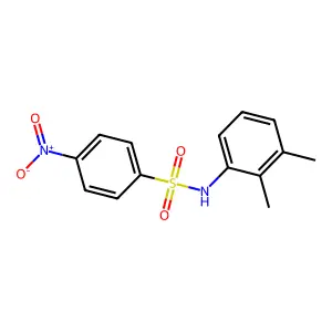N-(2,3-dimethylphenyl)-4-nitrobenzenesulfonamide structure