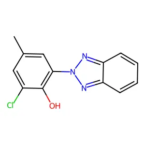 2-(Benzotriazol-2-yl)-6-chloro-4-methylphenol structure
