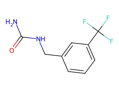 N-[3-(trifluoromethyl)benzyl]urea structure