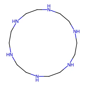 1,4,7,10,13,16-六氮杂环十八烷 structure