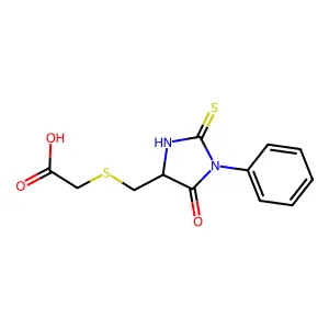 Pth-S-Carboxymethylcysteine structure