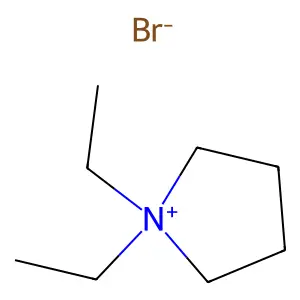 1,1-二乙基吡咯烷溴化物 structure