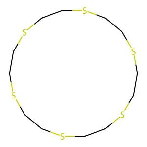 1,4,7,10,13,16-Hexathiacyclooctadecane structure