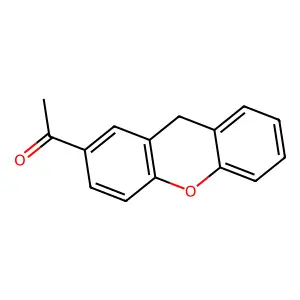 1-(9H-xanthen-2-yl)ethanone structure