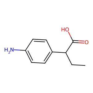 2-(4-氨基苯基)丁酸 structure