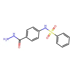 N-(4-(Hydrazinecarbonyl)phenyl)benzenesulfonamide structure