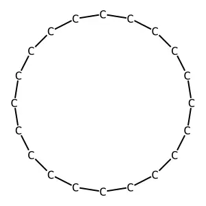 环二十烷 structure