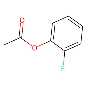 2-Fluorophenyl acetate structure