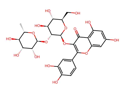 Quercetin 3-neohesperidoside structure
