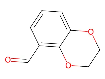 2,3-Dihydro-1,4-benzodioxine-5-carbaldehyde structure