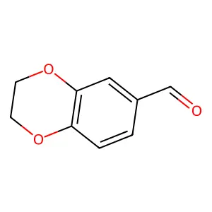 2,3-Dihydro-1,4-benzodioxin-6-carbaldehyde structure