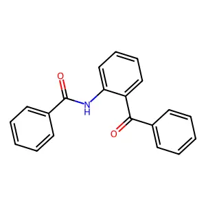 Benzamide, N-(2-benzoylphenyl)- structure