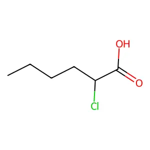 2-Chlorohexanoic acid structure