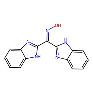 1H-Benzoimidazole, 2-[(1,3-dihydrobenzoimidazol-2-ylidene)nitrosomethyl]- structure