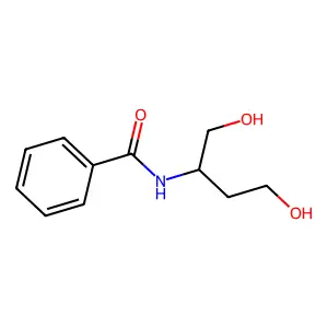 (S)-N-(1,4-dihydroxybutan-2-yl)benzamide structure