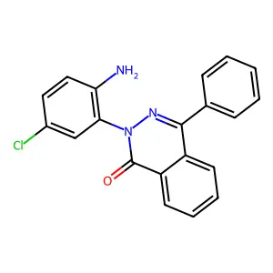 2-(2-Amino-5-chlorophenyl)-4-phenylphthalazin-1-one structure