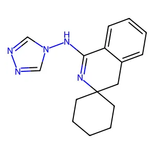 N-(4H-1,2,4-triazol-4-yl)-4'H-spiro[cyclohexane-1,3'-isoquinolin]-1'-amine structure