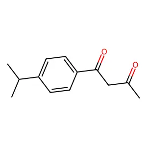 1,3-Butanedione, 1-[4-(1-methylethyl)phenyl]- structure