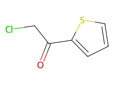 2-(Chloroacetyl)thiophene structure