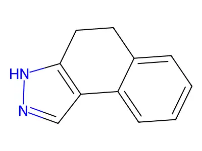 4,5-dihydro-3H-benzo[e]indazole structure